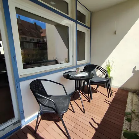 100m Zum Ulmer Muenster: 57m² An Der Blau 아파트 *